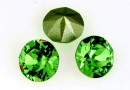 Swarovski, chaton PP10, fern green, 1.6mm - x20