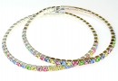 Bratara Swarovski 1088 mix happyness, placata cu argint, 18cm - x1
