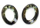 Swarovski, cosmic oval fancy, tabac, 22x16mm - x1