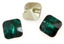 Swarovski, link, emerald, 10mm - x2