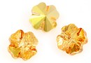 Swarovski, margele trifoi, metallic sunshine, 12mm - x2