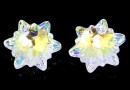 Swarovski, pandantiv edelweiss, aurore boreale, 14mm - x1