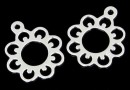 Pandantiv floarea soarelui argint 925, 17x14mm  - x1
