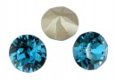 Swarovski, chaton PP10, indicolite, 1.6mm - x20