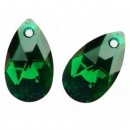 Swarovski, pandantiv picatura, emerald, 28mm - x1