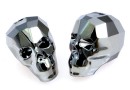 Swarovski, margele craniu, light chrome, 15x13mm - x1