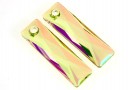 Swarovski, pandantiv Queen baguette, luminous green, 38mm - x1