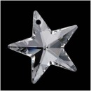 Swarovski, pandantiv stea, crystal clear, 40mm - x1
