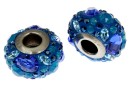 Swarovski, becharmed pave, blue - x1