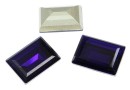 Swarovski, rivoli cabochon , purple velvet, 14x10mm - x1