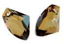 Swarovski, pandantiv galactic vertical, bronze shade, 19mm - x1