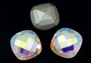 Swarovski, rivoli cabochon, aurore boreale, 12x12mm - x1