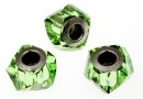 Swarovski, becharmed helix, peridot, 14mm - x1