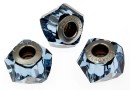 Swarovski, becharmed helix, denim blue, 14mm - x1