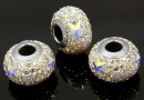 Swarovski, becharmed pave star aurore boreale, 15mm - x1