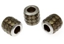 Swarovski, becharmed pave mettalics bronze brushed, 9.5mm - x1