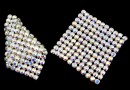 Swarovski Crystal mesh, aurore boreale, 3.2x3.2cm - x1