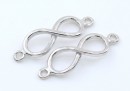 Link infinit argint 925 rodiat, 19mm - x1