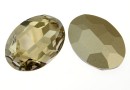 Swarovski, rivoli cabochon silver shade, 30mm - x1