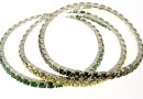 Set 3 1088 Swarovski Progressive bracelets, silver plated, 18cm - x1