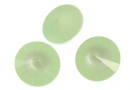 Swarovski, rivoli, powder green, 12mm - x2