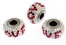 Swarovski, becharmed LOVE ruby, 15mm - x1