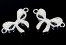 Link, ribbon, 925 silver, 19mm - x1