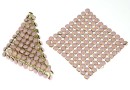 Swarovski Crystal mesh, rose water opal, 3.2x3.2cm - x1