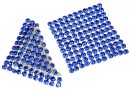 Swarovski Crystal mesh, sapphire, 3.2x3.2cm - x1