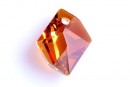 Swarovski, cosmic diamond pendant, copper, 40mm - x1