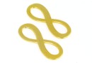 Link, infinity, gold-plated 925 silver, 16.5mm - x1