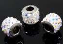 Swarovski, becharmed pave aurore boreale, 11mm - x1
