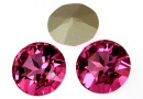 Swarovski, fancy rivoli, rose, 27mm - x1