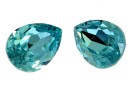 Swarovski, fancy picatura, light turquoise, 8x6mm - x2