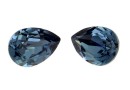 Swarovski, fancy picatura, denim blue, 8x6mm - x2