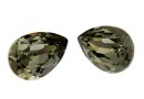 Swarovski, fancy picatura, black diamond, 8x6mm - x2