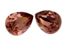 Swarovski drop fancy, blush rose, 14x10mm - x1