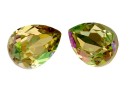 Swarovski, fancy picatura, luminous green, 14x10mm - x1