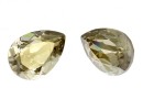 Swarovski, fancy picatura, silver shade, 14x10mm - x1