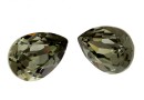 Swarovski, fancy picatura, black diamond, 14x10mm - x1