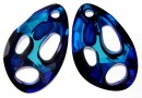 Swarovski, pandantiv Radiolarian, bermuda blue, 34mm - x1