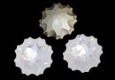 Swarovski, rivoli jellyfish fancy , crystal, 22mm - x1