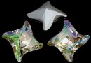 Swarovski, fancy rivoli Twister, luminous green, 17mm - x1