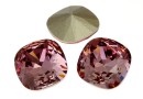 Swarovski, fancy square, antique pink, 10mm - x1