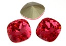 Swarovski, fancy square, indian pink, 10mm - x1