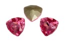 Swarovski, fancy rivoli Trilliant, rose, 7mm - x1