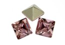 Swarovski, fancy chaton Square, antique pink, 3mm - x10