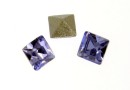 Swarovski, fancy chaton square, provence lavander, 3mm - x10