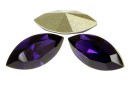 Swarovski navette, fancy chaton , purple velvet, 6mm - x6