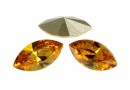 Swarovski navette, fancy chaton, sunflower, 8mm - x4